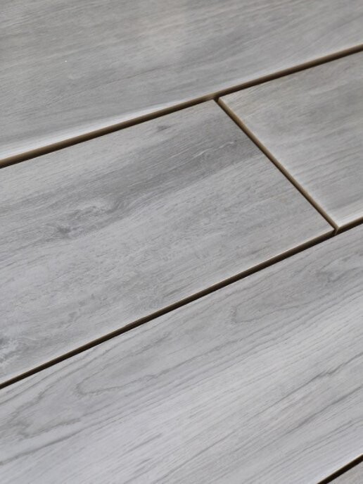 Light Grey Wood Effect Porcelain | Sample