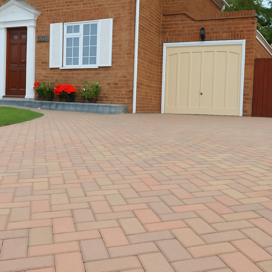 Autumn Driveway Block Paving