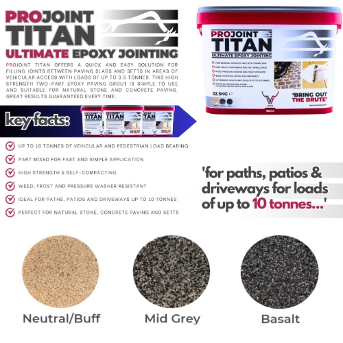 Projoint Titan High Strength Epoxy Paving Grout