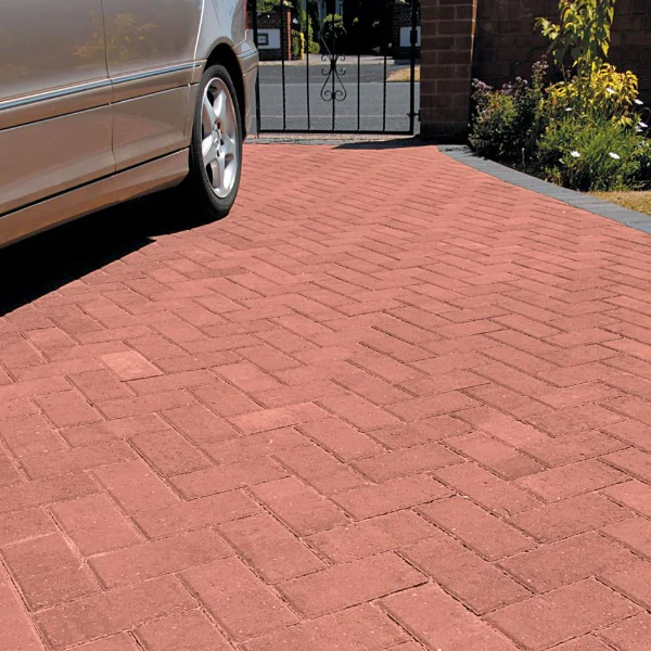 Driveway Block Paving RED