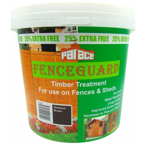 Fenceguard Chestnut Brown Fence Paint | 5 Litre