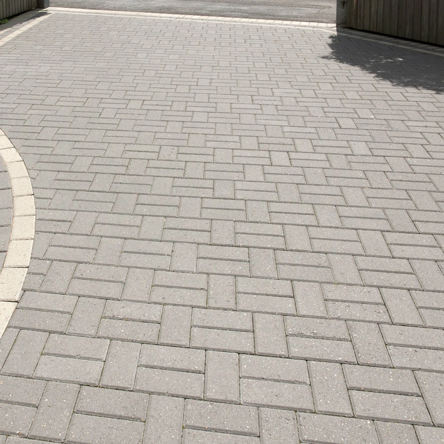 Grey Driveway Block Paving