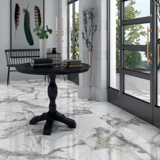Invisible Marble Satin Grey Porcelain | Sample