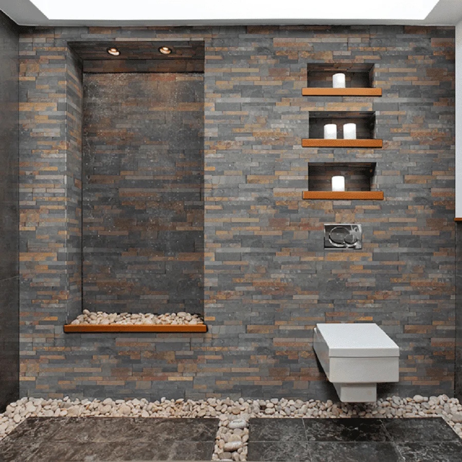 Jack Multi Slate Natural Stone Walling Slips | 0.54m2