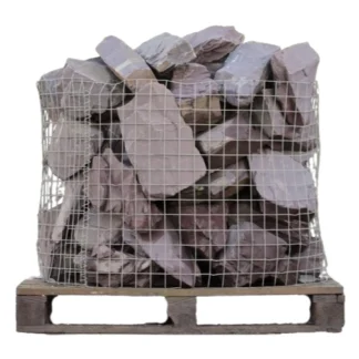 Plum Slate Rockery Boulders