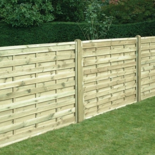 Square Horizontal Fence Panel