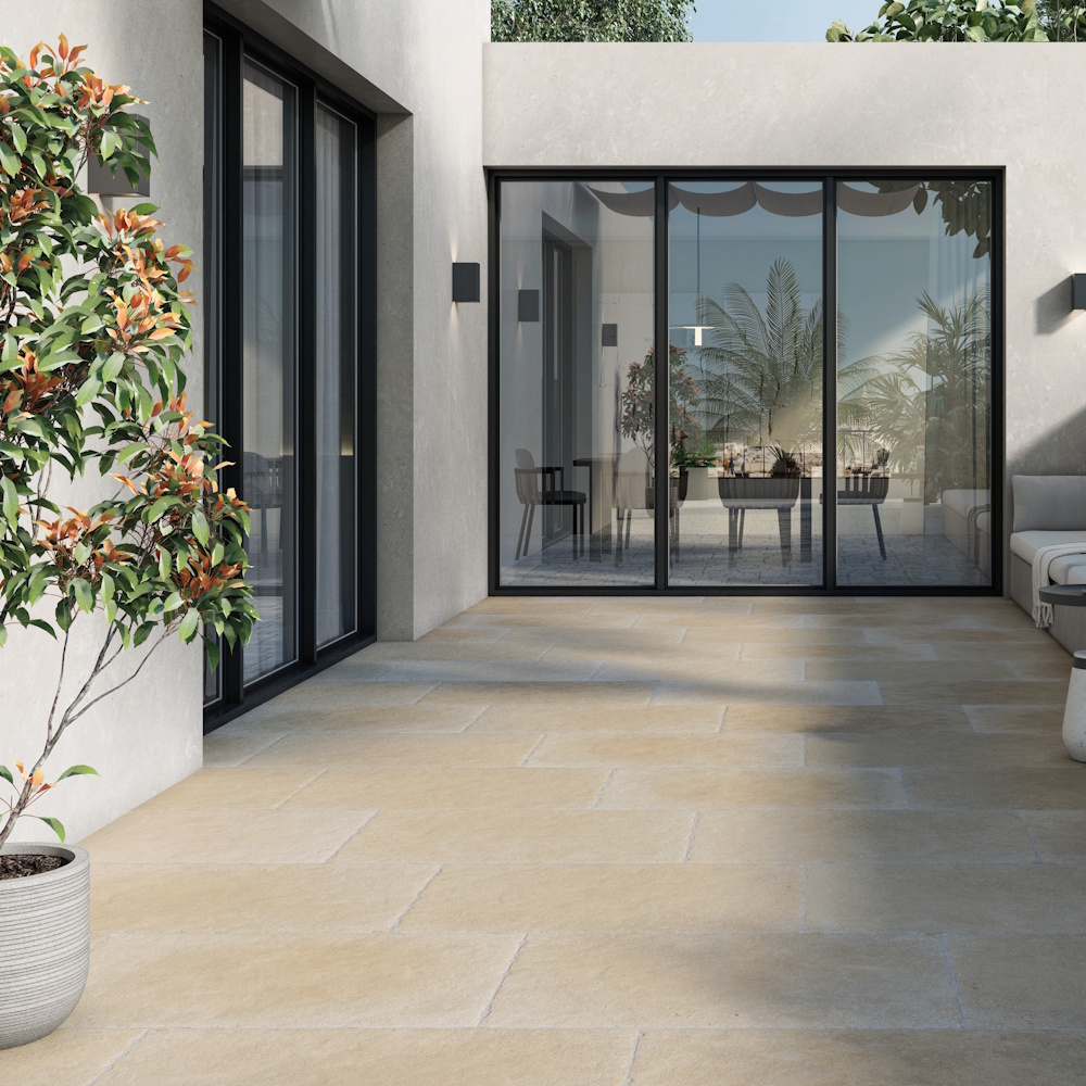 Taxos Sand Porcelain External Paving Slab