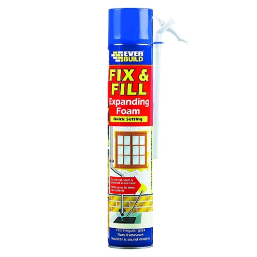 Everbuild Fix & Fill Expanding Foam Filler 750ml