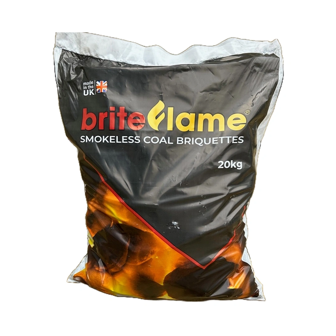 Briteflame Smokeless Coal (50 x 20KG Sealed Bags)