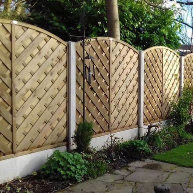 V Arched Fencing